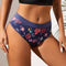 1pcs Girls Children Cotton Menstrual Panties For Teenager Printing Fabric Underwear 4-Layer Medium Flow Absorption Ladies Briefs