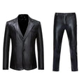 Men's Suit Sets Chic Shiny Gold 2 Pieces Suits Blazer+Pants Sets Stage Perform Clothes Party Nightclub Dancer Costume Sets Men