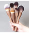 Karsyngirl Makeup Brush Wood Walnut Large Retro Powder Brushes Honey Loose Super Soft Beauty Gift for Girlfriend Make Up Tool