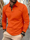 Spring and Autumn long sleeve new slim sports POLO polo shirt golf men high quality fashion casual sports jacket