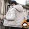 Thickened Fleece-Lined Cotton Coat New Trendy Men's Casual Youth Jacket Versatile Padded Top For Winter