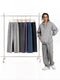 380g Men's Plus Size 100% Cotton Acid-Washed Casual Long Pants Jogger Sports Trousers Male High Quality Retro washing Sweatpant