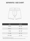 DAVID ARCHY Mens Underwear Modal Pouches Boxer Briefs with Fly Soft Breathable Dual Pouch Mens Boxers Fitness Sweatpants Quick
