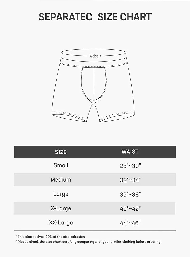 DAVID ARCHY Mens Underwear Modal Pouches Boxer Briefs with Fly Soft Breathable Dual Pouch Mens Boxers Fitness Sweatpants Quick