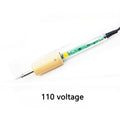 Leather Edge Tool Sets Soldering Iron Tips Lineer Edging Creaser Brass Head for Leather Craft DIY Creasing and Seal Polishing