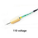 Leather Edge Tool Sets Soldering Iron Tips Lineer Edging Creaser Brass Head for Leather Craft DIY Creasing and Seal Polishing