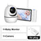 5 Inch Video Baby Monitor With Camera PTZ Zoom Babyphone Cam Security Protection Surveillance Cameras Temperature Sensor Lullaby