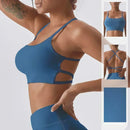 Cloud Hide Sexy Back Sports Bra Women Yoga Crop Top Home Fitness Workout Underwear Dancing Vest Plus Size Running Cycling Shirt
