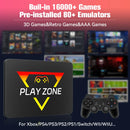 PlayZone 1TB Portable External Game SSD Handheld Game Console For Xbox/PS4/PS3/PS2/Switch Built-in 16000 Games For Win PC/Laptop