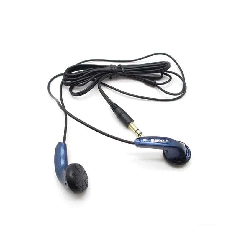 New Vido High Quality Wired Earphones Soundtrack Stereo Headset Game Headset Bass Noise Headphones Study Sports Headphone