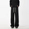 New Korean Fashion Pleated Wide-leg Sweatpants For Men Hip Hop Solid Color Baggy Pants Y2K Streetwear Gray Straight Trousers