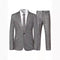 Men's Plaid Sequins Suit Wedding Ceremony Party Performance Dress Two-piece Suit