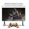 Explosion-proof 100 Inch Large Screen Toughened Tv Television 4K Smart Tv