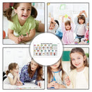 Reusable Math Calculation Blackboard for Kids | Dry Erase Poster for Addition, Subtraction, Multiplication, and Division | Learning Tool Suitable for Boys and Girls