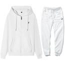 Brand Men's and Women's Zipper Hoodies and Pants Set, Hoodies, Jackets, Sports and Hoodies