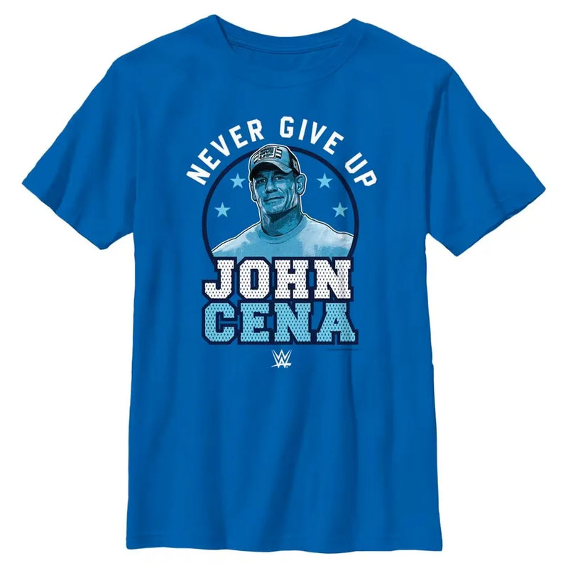 Men's Blue John Cena Farewell Tour 2025 Los Angeles T-Shirt Summer Short Sleeve Men Tee Shirts 2025 New Children Clothes Tops