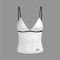 American retro punk aesthetic lace leopard print camisole top sexy slim fit chic hottie crop tops Harajuku Y2K aesthetic Clothes