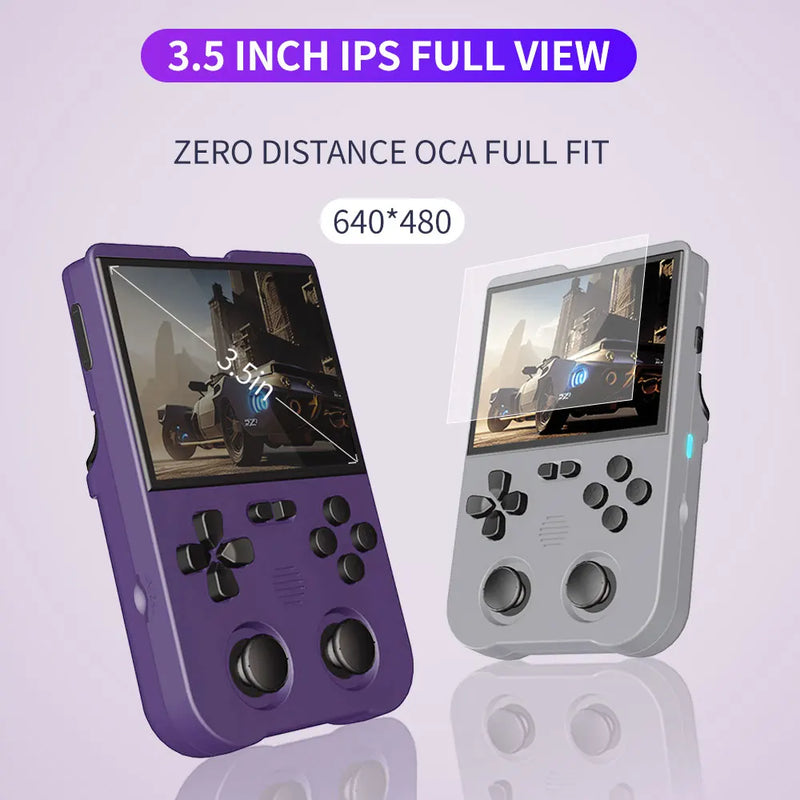 Coopreme XU10 Handheld Game Console 3.5" IPS Screen 3000mAh Battery Linux System Magicx Portable Video Game Console