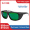 laser glasses 190-2000nm 10600nm OD6 CO2 Laser Protection goggles 1064 532 200-2000nm IPL Laser Safety Glasses  Laser protection
