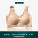 5D Women's Plus 4XL Latex Bra Seamless Bras For Women Underwear BH Push Up Bralette With Pad Vest Top Bra