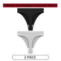 CINOON 2Pcs/Lot Women Sexy 5 Color Panties Low-waist Comfort Underwear G String Thong Breathable Lingerie Temptation Intimates