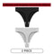 CINOON 2Pcs/Lot Women Sexy 5 Color Panties Low-waist Comfort Underwear G String Thong Breathable Lingerie Temptation Intimates