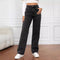 2024 New Cross-Border European American High-Waisted Straight-Leg Denim Jeans For Women Amazon Long Style NK331