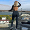 Sexy Plus Size Women's Jeans European American Ins Style Tight Lifting Up Women's Pants Independent Stand Fashion Trend