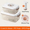 Vacuum Food Storage Box Fresh-Keeping Canister Sealed Storage Container Large Capacity Food Dispenser  Kitchen Storage Box