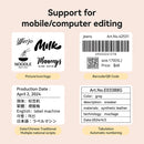 Niimbot B21 Pro 300dpi High Definition Portable Mini Thermal Printer Bluetooth Self-adhesive Label Photo Printer Sticker Maker