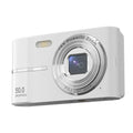 50MP Digital Camera 1080P HD Small Portable CMOS Student Party Mini Camera 16x Zoom 2.4in Entry-level Retro ABS Anti Shake