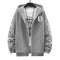 Angel Wings Personality Pattern Female And Man Zip Hoodies Harajuku Fleece Hooded Fashion Casual Pullovers Hip Hop Loose men Top