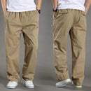 95%Cotton Men's Cargo Pants Summer Work Wear Spring New In Large Size Casual Climbing Joggers Sweatpants Hombre Autumn Trousers