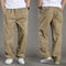 95%Cotton Men's Cargo Pants Summer Work Wear Spring New In Large Size Casual Climbing Joggers Sweatpants Hombre Autumn Trousers