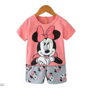 Cartoon print Newborn baby Clothes set soft cotton Baby set Baby girls Set 0-3year summen baby girls clothes set