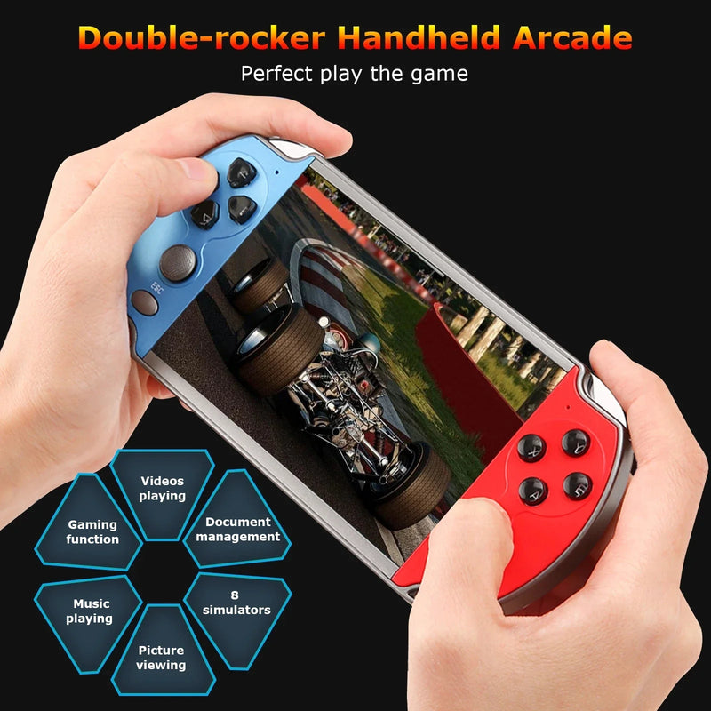 Retro Video Game Console Portable Handheld Gaming Videogame Machine Mini Arcade Player Emulator Smart Gamepad Portatil Retrogame