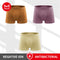 MiiOW 3Pcs Big Pouch Sexy Men Underwear Ultra Thin Seamless Ice Silk Men's Panties Antibacterial Breathable Man Boxer Underpants