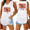 Bruce Springsteen and E Street 2025 Tour Tank V-neck Female Vest Loose Oversized Women No Sleeves Top