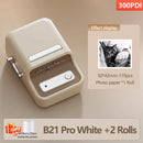 Niimbot B21 Pro 300dpi High Definition Portable Mini Thermal Printer Bluetooth Self-adhesive Label Photo Printer Sticker Maker