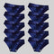 Giczi 10PCS/Set Seamless Women's Panties Solid Color Silk Satin Underwear Breathable Comfortable Briefs Sexy Lingerie Cozy Panty