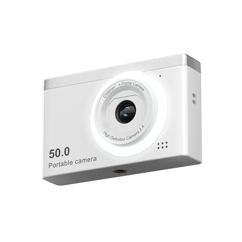 Digital Camera Travel Selfie Camara 2.4inch Screen 8X Zoom Digital Camera Kids Campus Selfie Mini Retro Cam with Fill Light