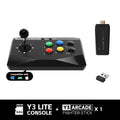 DATA FROG Y3 Arcade 4K Video Game Console With Game Arcade Keyboard Built-in 10000 Games Stick For PS1/FC/GBA Retro TV Dendy
