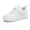 Waterproof Eva Outsole Children's White Sneakers Boys Small White Shoes School Campus Shoes Leather Surface Children's