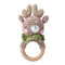 1PC Wooden Baby Rattles Toy Rotating Animal Shaped Matching Blocks Toy Baby Exercise Coordination Puzzle Montessori Toy Kid Gift