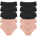 BZEL 10PCS/Set Women's Panties Exquisite Sweet Lace Underwear Sexy Lingerie Silk Satin Briefs Woman Comfort Breathable Underpant