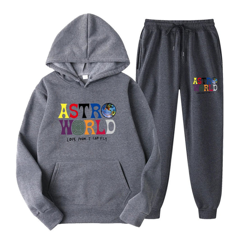 New Spring and Autumn Men's Sets Hoodies+Pants Sport Suit Casual Sweatshirts Tracksuit Running Sets Male Sportswear 2 Pieces