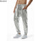 2025 Men's Shiny Metallic Jogger Sweatpants Hip Hop Wet Look Trousers Men Club Party Festival Prom Streetwear Pantalones Hombre