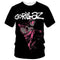 New fashion cartoon Gorillaz 3D printed T-shirt men's and women's casual hip-hop short-sleeved Harajuku style street T-shirt top