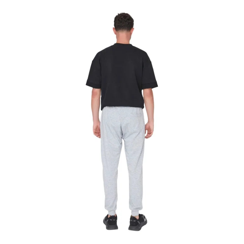Trendyol TYZA Men's Sweatpants Knit Casual Plain Elastic Cuff Regular Fit Pants Casual Pants Sweatpants Elastic Cuff Regular Fit