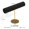 New jewelry display stand Jewelry props black metal window set necklace ring jewelry storage display rack